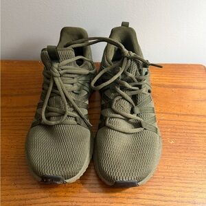 Olive Green Athletic Sneakers